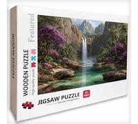 Montagne Puzzle 4000 Pièces Adultes, Arbre Puzzle Bois 141x87cm, Adultes Jeu éducatif Défi énigme avec Une Boîte d'emballage Exquise, Jeu Relaxant Détente Collection, pour Decoration Chambre, 5-9754