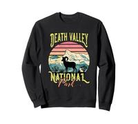 Montagne rétro Big Horn Sheep du Parc National de Death Valley Sweatshirt