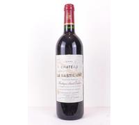 montagne saint-émilion château la bastienne vignobles janoueix (étiquette plissée) rouge 2002 - bordeaux