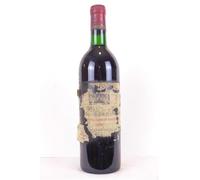 montagne saint-émilion château maison blanche (étiquette déchirée b1) rouge 1985 - bordeaux