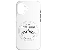 Montagne St. Helens Washington Alpinisme randonnée Escalade Coque pour iPhone 16