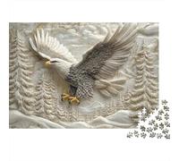 Montagne Volante Aigle Puzzle 1000 Pièces Papier Écologique pour Enfants Débutants, Puzzle Ultra-Difficile, Loisir Après École, Puzzle Top Noté pour Enfants 38x26cm/1000pcs