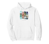 Montagnes, élan et Lacs du Canada - Vacances Canada Sweat à Capuche