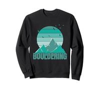 Montagnes et Oiseaux en Bloc Sweatshirt