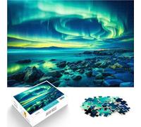 Montagnes Magiques Puzzle de 1000 pièces pour Adultes Réduction du Stress intéressante Jouets de décoration pour la Maison 38x26cm