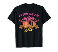 Montagnes M'Appellent Sports D'Hiver J'Peux Pas J'Ai Ski T-Shirt