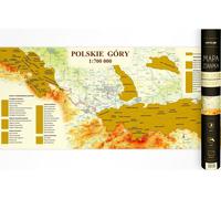 Montagnes polonaises - carte à gratter, 1:700 000 ArtGlob