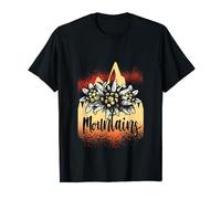 Montagnes Randonnée Alpes Souvenir Edelweiss Suisse T-Shirt