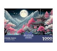 Montagnes, Rivières et Fleurs Puzzle pour Adultes - 1000 Pièces L'Excellence : Le Défi des Puzzles Complexes - Cadeaux Choisis pour Adultes Et Enfants (14+) 38x26cm/1000pcs
