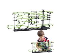 Montagnes russes pour | Kit de rouleau en marbre de labyrinthe | Kit éducatif Jeu de jouets de labyrinthe pour amoureux famille anniversaire Noël Nouvel An Pâques Amis Adultes