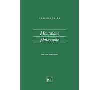 Montaigne philosophe