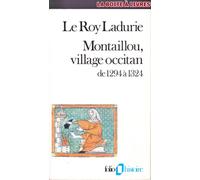 Montaillou, village occitan de 1294 à 1324