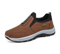 montalpin Mont Alpin Baskets Ortho+ antidérapantes Chaussures Confortables pour Homme, Sneakers AntidéRapants et sans Lacets, Chaussures de Randonnée Durables