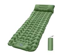montalpin Mont Alpin Matelas Gonflable Ultra-résistant et étanche avec Pompe intégrée，Léger et Facile à Transporter, il est idéal pour la Plage, Les Voyages et Les randonnées
