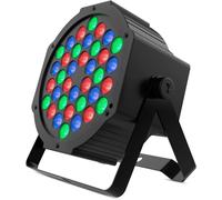 Montana 36 - Projecteur Led Disco - Projecteur Professionnel - Équipé De 36 Led Rgbw 1W - Synchronisation Avec La Musique - Mode Automatique - Connexion Dmx 7 Canaux