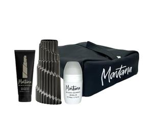 Montana Black Edition, Coffret Cadeau Parfum, EDP 125ml, Déodorant 50ml, Gel Douche 100ml