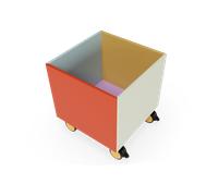 Montana Boîte de rangement avec roulettes Montana x KIMPOP Box 34.4x37.8x35.4 cm
