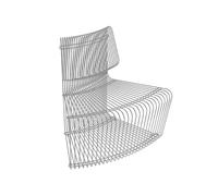 Montana Canapé modulable Pantonova stainless steel. concave