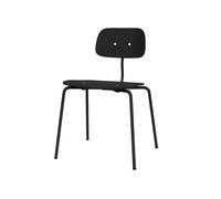 Montana Chaise Kevi 2060 black structure laquée frêne lasuré