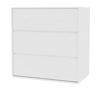 Montana Commode CARRY 3 tiroirs New white