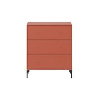 Montana Commode Carry hokkaido 162. pieds noirs laqués