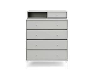 Montana Commode Keep nordic 09. pieds laqués couleur snow