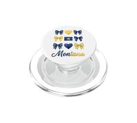 Montana Coquette Bow pour Filles PopSockets PopGrip pour MagSafe