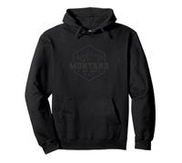 Montana Est. 1889 États-Unis Amérique État Sweat à Capuche
