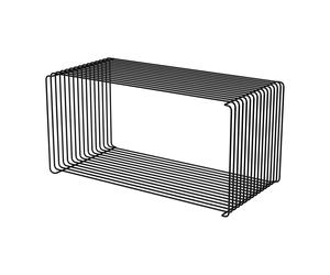 Montana Étagère cube Panton Wire Extended 70x34.8x34.8 cm Black