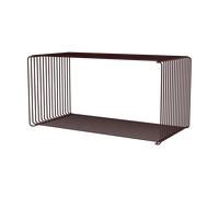 Montana Étagère cube Panton Wire Extended 70x34.8x34.8 cm Black red