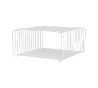 Montana Étagère demi-hauteur Panton Wire 34.8x17.2x34.8 cm Snow