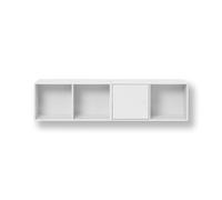 Montana Étagères Line suspendu au mur 1 porte New white 101