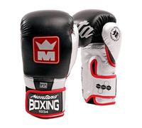 MONTANA - Gants de Boxe Energy Race - Boxing & Sports de Combat - Polycomposite - 12 oz (340,2 g) - Argent