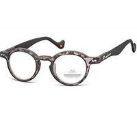 Montana - Lunettes de Lecture LOUPE MR69B Gris écaillé avec étui souple Choisissez votre correction - +3.50