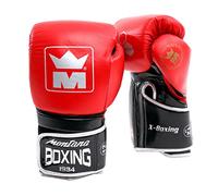 Montana Mixte X-boxing Gants de boxe, Rouge, 10 oz EU