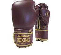 Montana Mixte X-fight Evo Legend Gants de boxe, Bordeaux, 14 oz EU