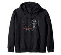 Montana, MT Montana, Filles Sweat à Capuche