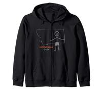 Montana, MT Montana pour Homme Sweat à Capuche