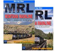 Montana Rail Link, Montana Mainline, 2 DVD Set: Jones Junction to Helena, Helena to Sandpoint