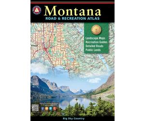 Montana Road and Recreation Atlas | Benchmark Maps