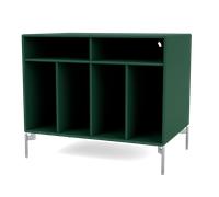 Montana Selection SPIN I Bibliothèque en Vinyle 136-Pin/01- Chrome