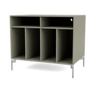 Montana Selection SPIN I Etagère en Vinyle 144-Fennel/01- Chrome