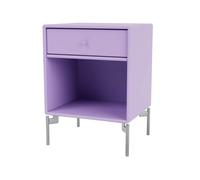 Montana Table de chevet Dream iris 164. pieds chromés
