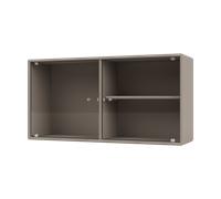 Montana Vitrine Ripple I 69.6x35.4x20 cm Truffle
