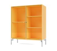Montana Vitrine Ripple II 69.6x82.2x30 cm Acacia-pieds Chrome