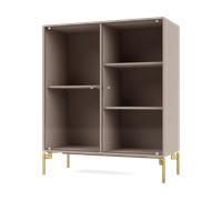 Montana Vitrine Ripple II 69.6x82.2x30 cm Mushroom-pieds Brass