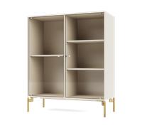 Montana Vitrine Ripple II 69.6x82.2x30 cm Oat-pieds Brass