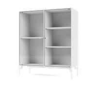 Montana Vitrine Ripple II 69.6x82.2x30 cm Snow-pieds Snow