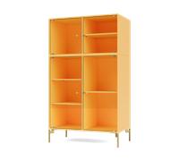 Montana Vitrine Ripple III 69.6x117.6x38 cm Acacia-pieds Brass