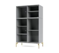 Montana Vitrine Ripple III 69.6x117.6x38 cm Fjord-pieds Brass